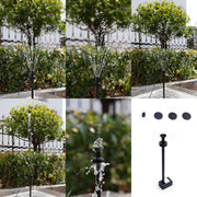 Samland 6V 200LPH Solar Pump with Battery Backup Panel for Small Pond Fountain Feature V1060-P003B