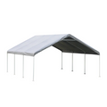 Samland Portable Carport Garage Shelter Canopy Double Size 18x20FT V1060-PGD1386A+B+C
