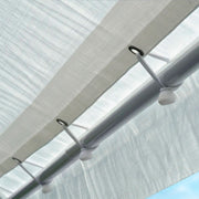 Samland Portable Carport Garage Shelter Canopy 10x20FT V1060-PGS1107