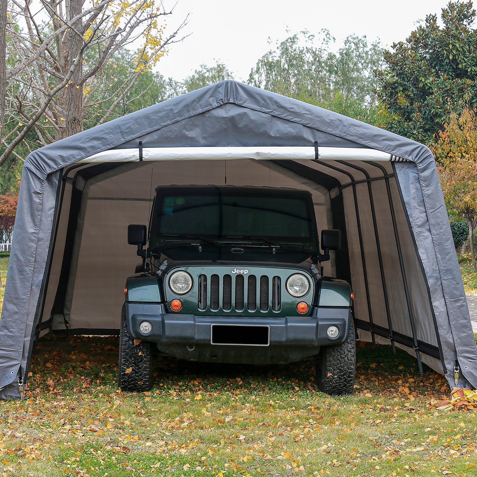 Samland Replacement Cover Kit for Portable Carport Garage Shelter in Size 12X20FT V1060-RC1220
