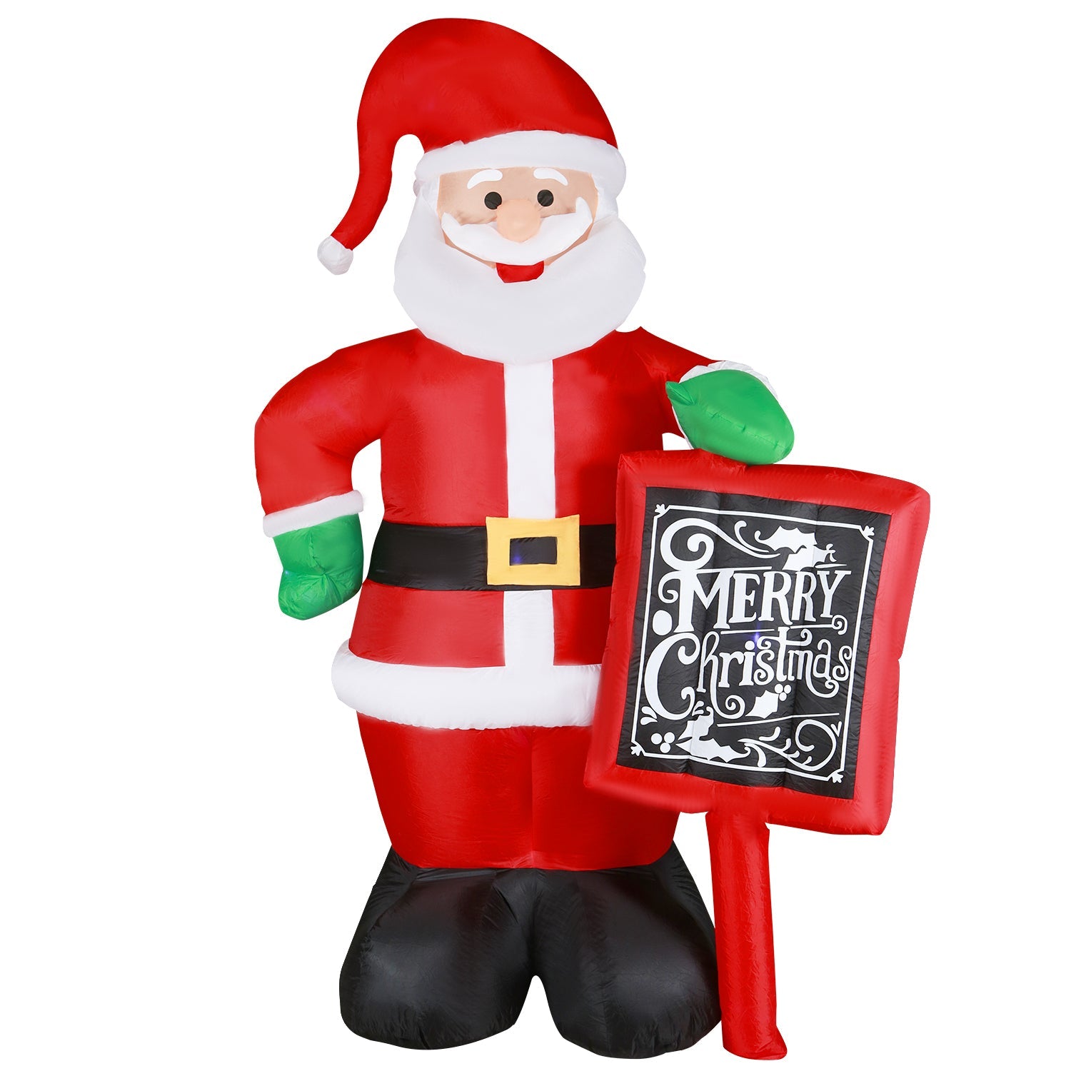 Samland 300CM TALL INFLATABLE SANTA WITH LED LIGHT FOR CHRISTMAS DECORATION V1060-SAN300