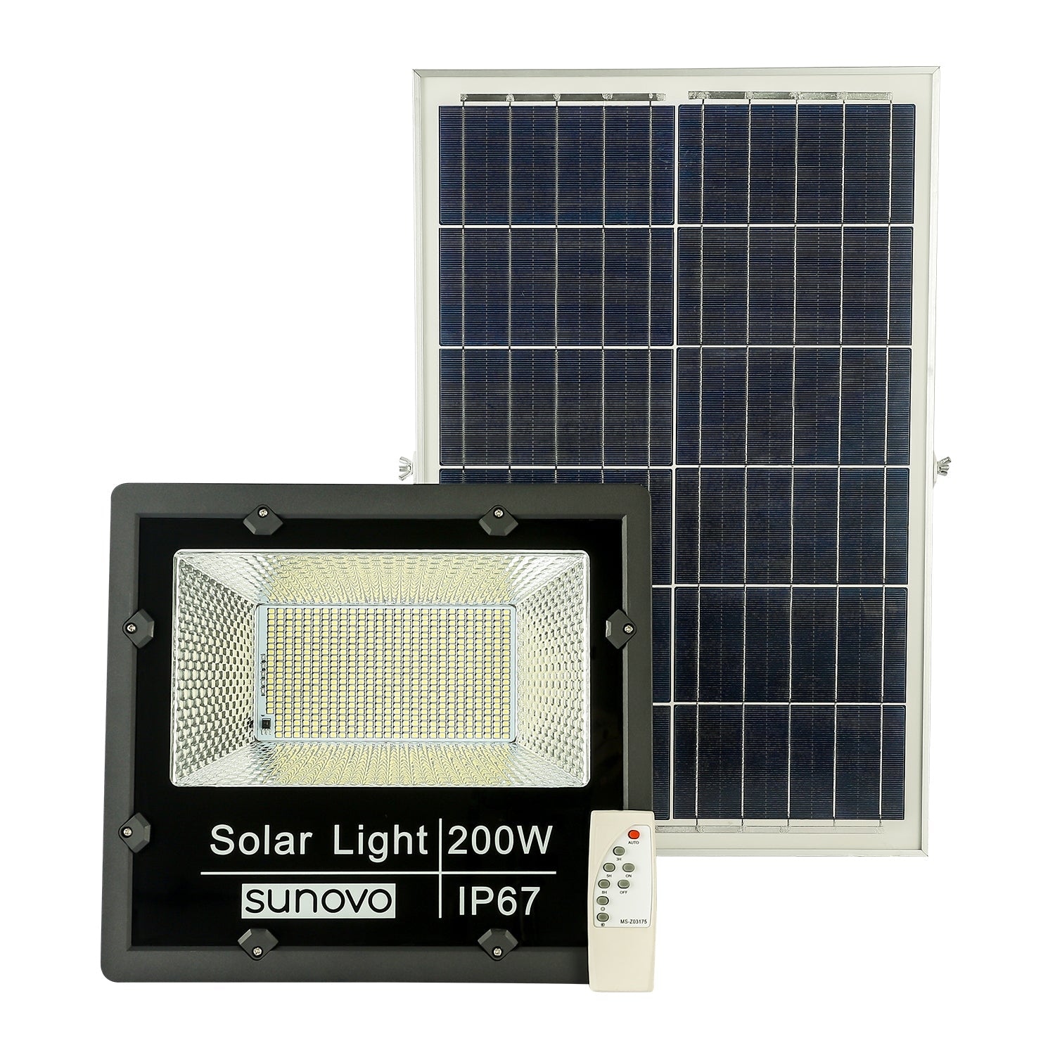 Samland 590 Led Solar Flood Light Outdoor with Remote Control 200W Cold White V1060-SFL200W