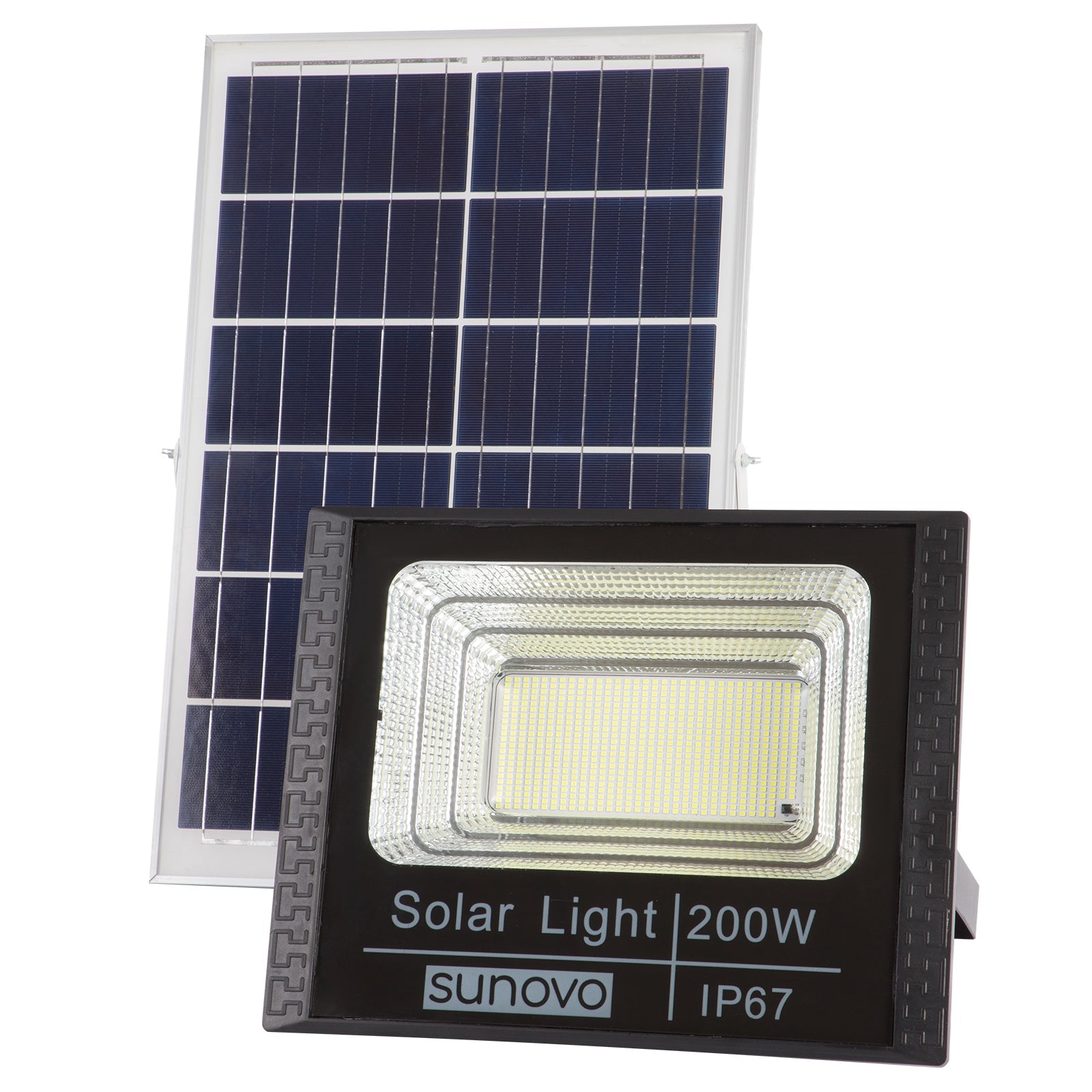 Samland 590 Led Solar Flood Light Outdoor with Remote Control 200W Cold White V1060-SFL200W