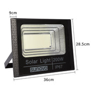 Samland 590 Led Solar Flood Light Outdoor with Remote Control 200W Cold White V1060-SFL200W
