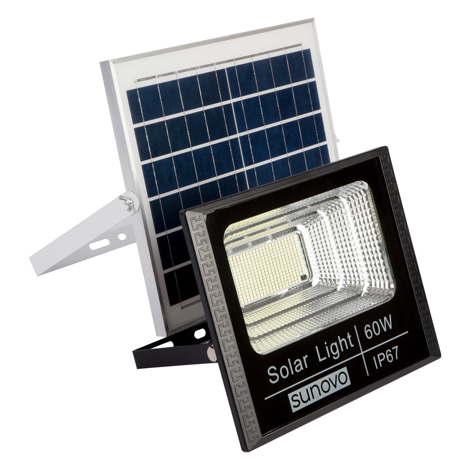 Samland Solar Flood Light Outdoor with Remote Control 60W Cold White V1060-SFL60W