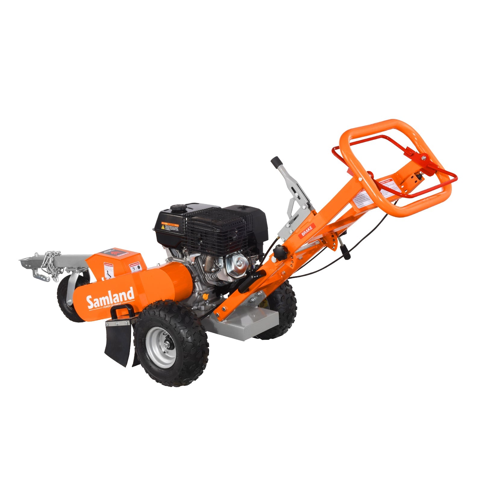 Samland 15HP COMMERCIAL PETROL TREE STUMP GRINDER WITH LONCIN G420F ENGINE V1060-SGR1500RT
