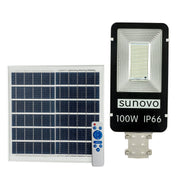 Samland 100W SOLAR GARDEN PATHWAY STREET LIGHT ADJUSTABLE SOLAR PANEL V1060-SPSL100W