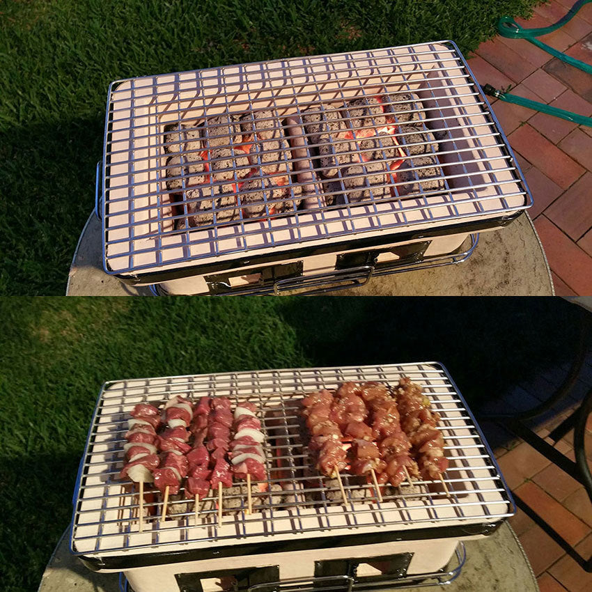 Samland JAPANESE KOREAN CERAMIC HIBACHI BBQ TABLE GRILL V1060-ST-25
