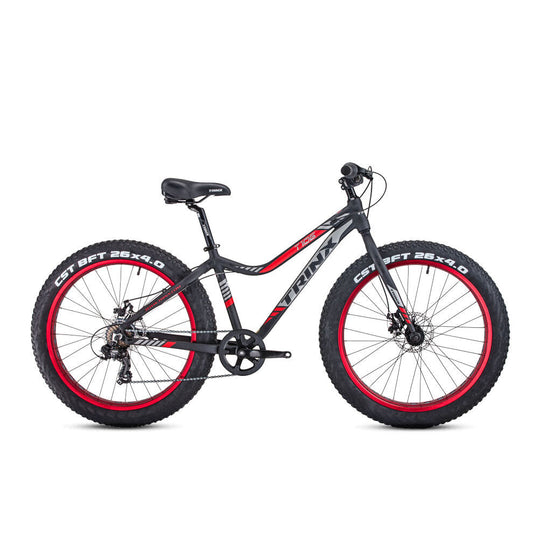 Samland TIGER T106 FAT BIKE SHIMANO 7 SPEED BICYCLE IN RED V1060-T106_RED