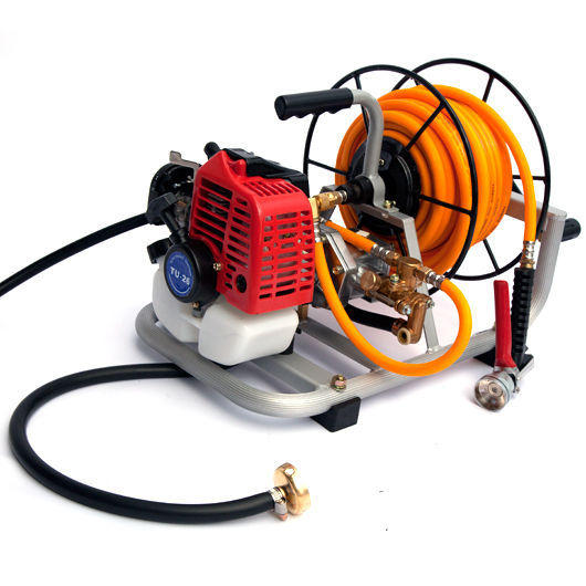Samland GARDEN WEED SPRAYER PUMP WITH MOTOR & HOSE REEL KIT PEST CONTROL V1060-TF-600B