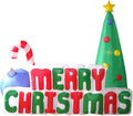 Samland 180CM INFLATABLE MERRY CHRISTMAS TREE WITH LIGHT V1060-TMC180