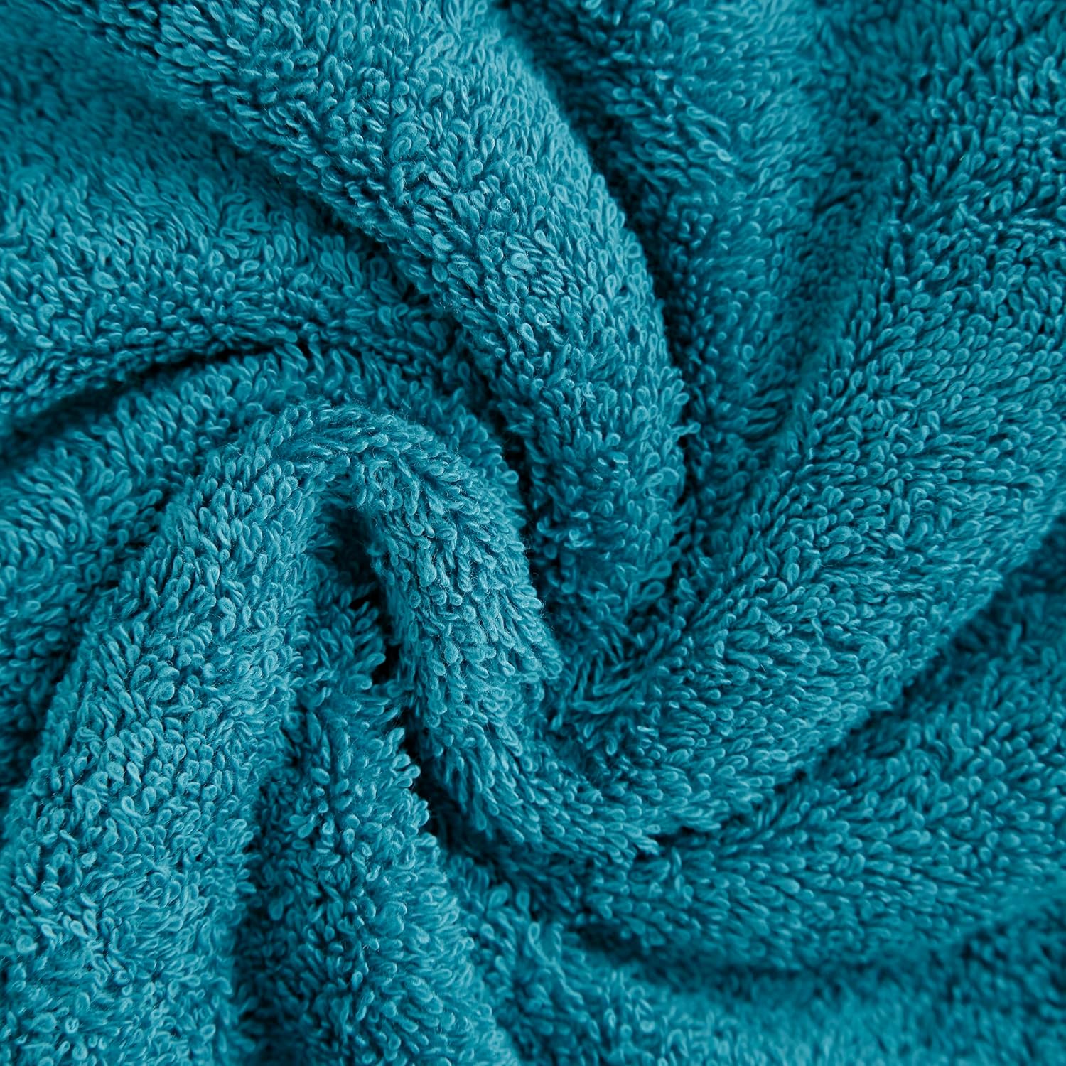 Samland Premium Cotton Washcloths 4-Pack Quick-Dry Face Towels Set-Blue V1060-TOWPAK03BL