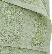 Samland Premium Cotton Washcloths 4-Pack Quick-Dry Face Towels Set-Green V1060-TOWPAK03GR