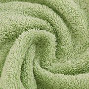 Samland Premium Cotton Washcloths 4-Pack Quick-Dry Face Towels Set-Green V1060-TOWPAK03GR