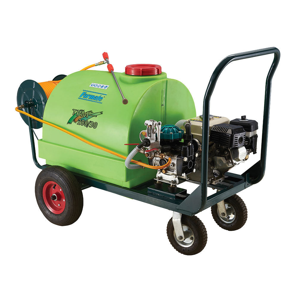 Samland 5.5HP DIAPHRAGM PUMP SPRAYER WITH 200L TANK ON TRAILER V1060-TPM200