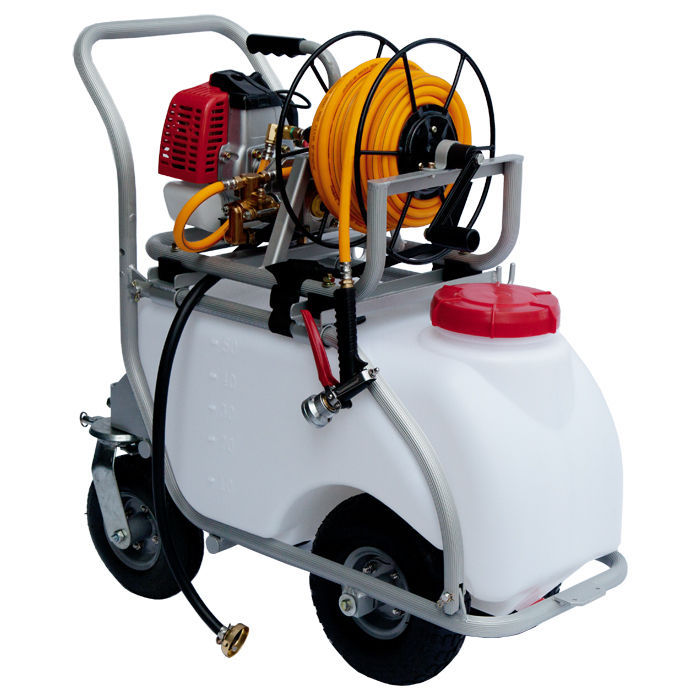 Samland 50L SPRAYER KIT WITH ALUMINIUM TROLLEY FOR WEED SPRAY OR PEST CONTROL V1060-TR650-R