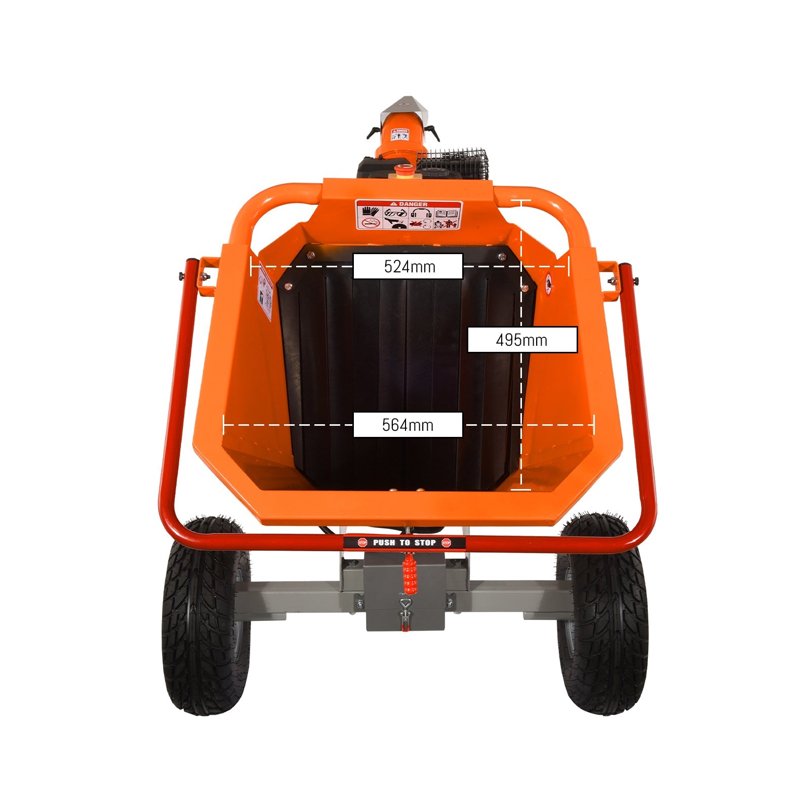 Samland 13.5hp B&S Gasoline Engine Tree Branch Wood Chipper Shredder (WC420BS) V1060-WC420BS