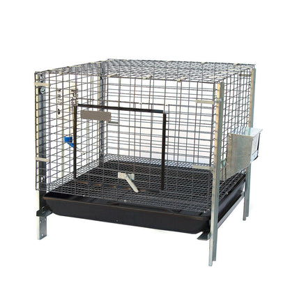 Samland Stackable Rabbit Cage with Feeder Water Bottle V1060-WIN710
