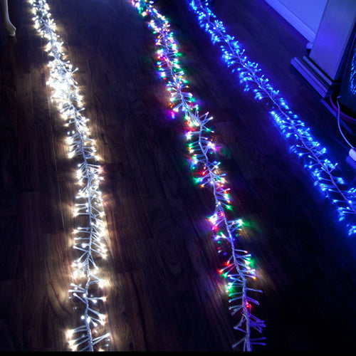 Samland LED Firecracker Effect Fairy Icicle Chaser Light for Christmas Decoration in Warm White V1060-WX-WFC800WW