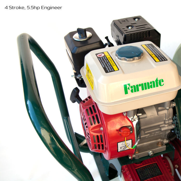 Samland 5.5HP POWER SPRAYER FOR FARM WEED OR PEST CONTROL FIELD SPRAY 120L TANK TRAILER V1060-XY120