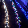 Samland LED Fairy Icicle Chaser Light with Firecracker Effect for Christmas Decoration V1060-ZP500FC-B