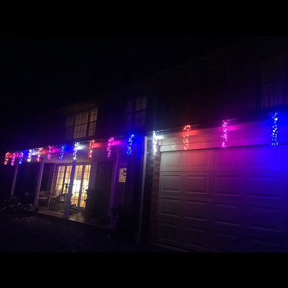 Samland Firecracker Style Icicle Light 800 Led Multi Colour V1060-ZPD800