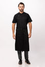 Brio Chef Black Bib Apron by Chef Works V107-ACN01-BLK-0