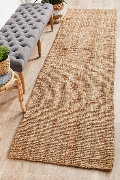 Atrium Barker Natural Runner by Rug Culture - 400X80CM V107-ATR-BKR-NAT-400X80