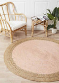 Atrium Polo Pink By Rug Culture - 150X150CM - ROUND V107-ATR-POLO-PIN-120X120