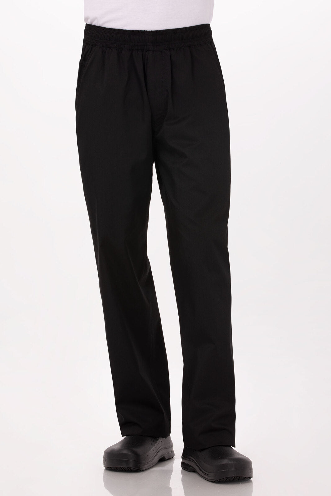 Lightweight Black XXL Baggy Pants by Chef Works V107-BBLW-XXL