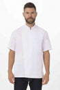 Springfield Men's White Zipper L Chef Jacket by Chef Works V107-BCSZ009-WHT-L