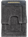 2 Piece 2200 GSM Tufted Nickel Bath Mat Set by Renee Taylor V107-SH314740