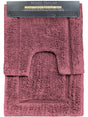 2 Piece 2200 GSM Tufted Rosebud Bath Mat Set by Renee Taylor V107-SH314775