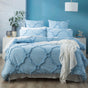 Moroccan 100% Cotton Chenille Vintage Washed Tufted Sky European Pillowcase by Renee Taylor V107-SH319600