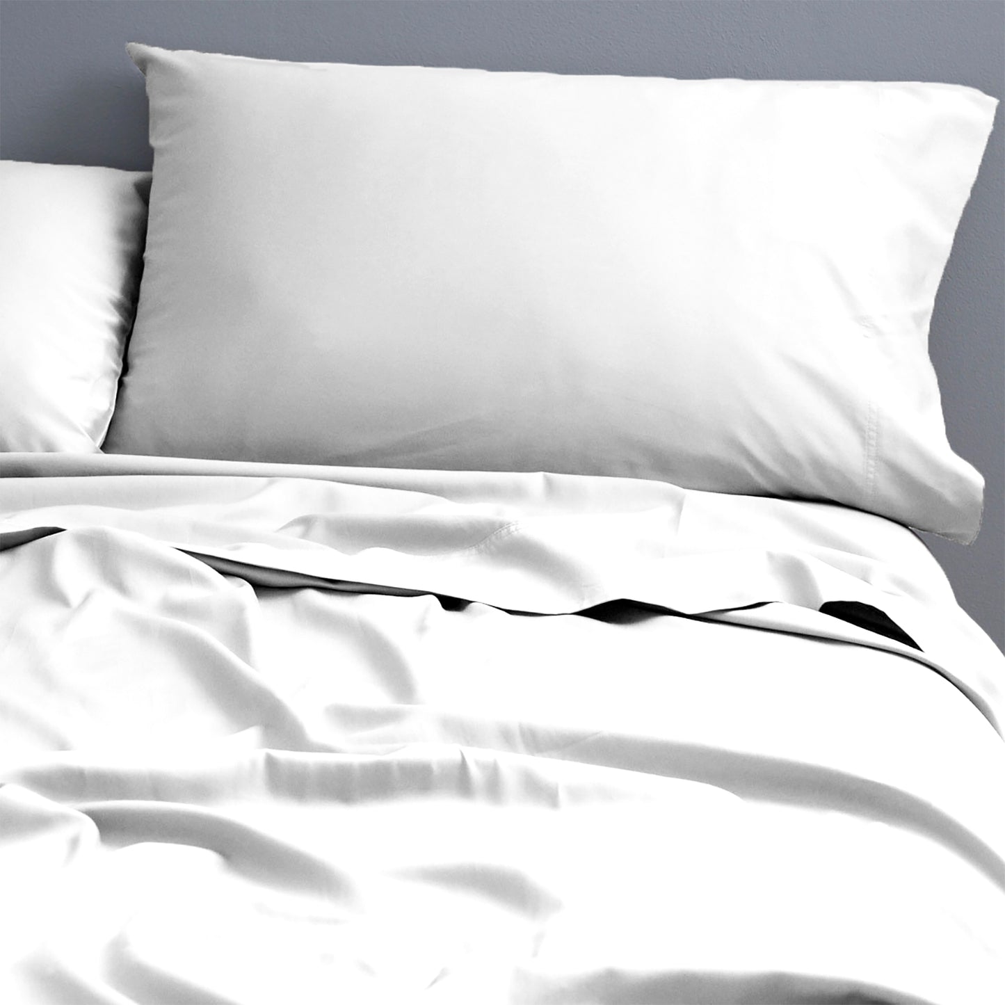 Natural Cotton 500 Thread Count White Sheet Set by Park Avenue King V107-SH322455