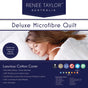 600 GSM Deluxe High Loft Quilt With Cotton Cover Premium Microfiber Filling by Renee Taylor Queen V107-SH323785