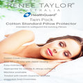Twin Pack All Cotton Standard Pillow Protector by Renee Taylor V107-SH324125