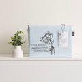 Bamboo Cotton 500 Thread Count Mid Blue Combo Set by Park Avenue Mega King V107-SH326200