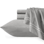 Strada Embroidered 1000 TC Egyptian Cotton Silver White Queen Quilt Cover Sets by Renee Taylor V107-SH328325