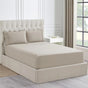 Ddecor Home 1500 Thread count Premium Cotton Blend Sand Queen Combo Set by Ddecor Home V107-SH329110
