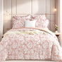 Aura Blush Jacquard European Pillowcase by Renee Taylor V107-SH331330