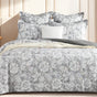 Sigma Charcoal Jacquard European Pillowcase by Renee Taylor V107-SH331355