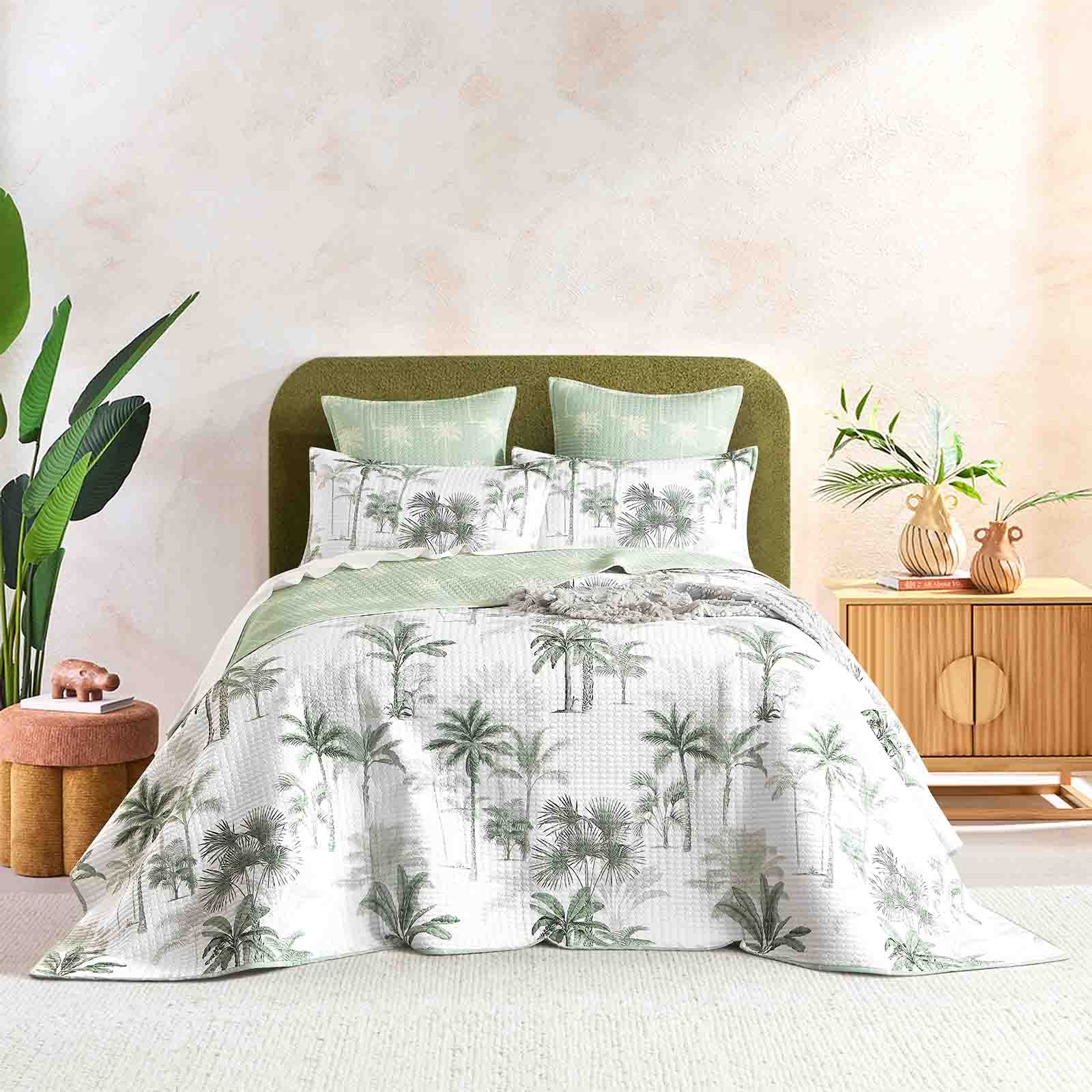 Marbella Quilted Reversible Super King Coverlet Set by Renee Taylor V107-SH332030