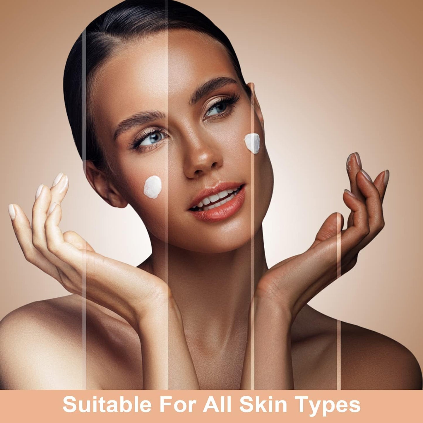 ReviGLam TLM Colour Changing Liquid Foundation Hides Wrinkles & Lines, BB Cream Makeup Base Concealer Cover V107-TLM-FF-401345-1