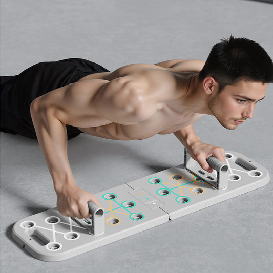 Push Up Board Fitness, Workout Home Gym Equipment, 20 in 1 Exercise Pushup Bar Handles for Floor, Strength V1079-PUSHUPBOARD