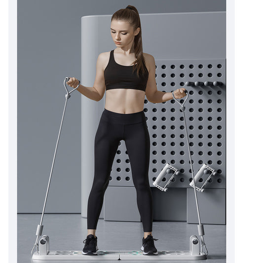 Push Up Board Fitness, Workout Home Gym Equipment, 20 in 1 Exercise Pushup Bar Handles for Floor, Strength V1079-PUSHUPBOARD