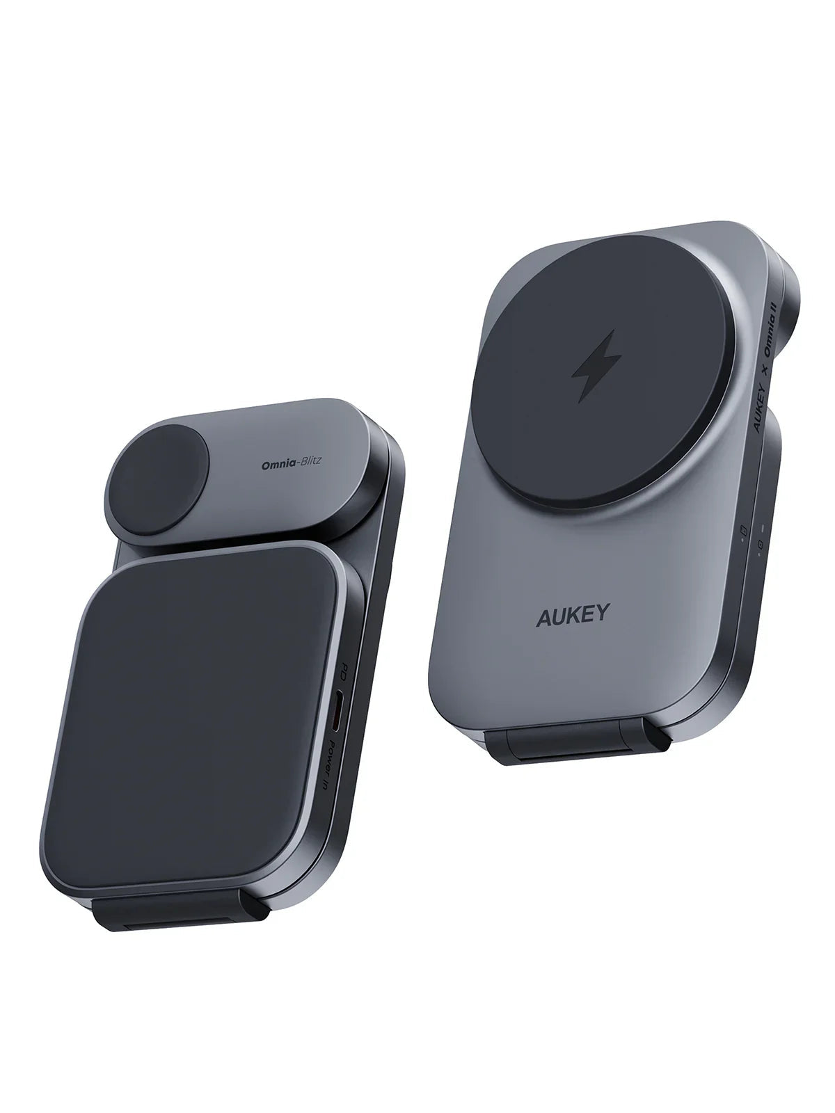 Aukey MagFusion Z Qi2 3-in-1 Foldable Magnetic Fast Wireless Charging Station (LC-MC312) V1089-LLTSAUN1049283A