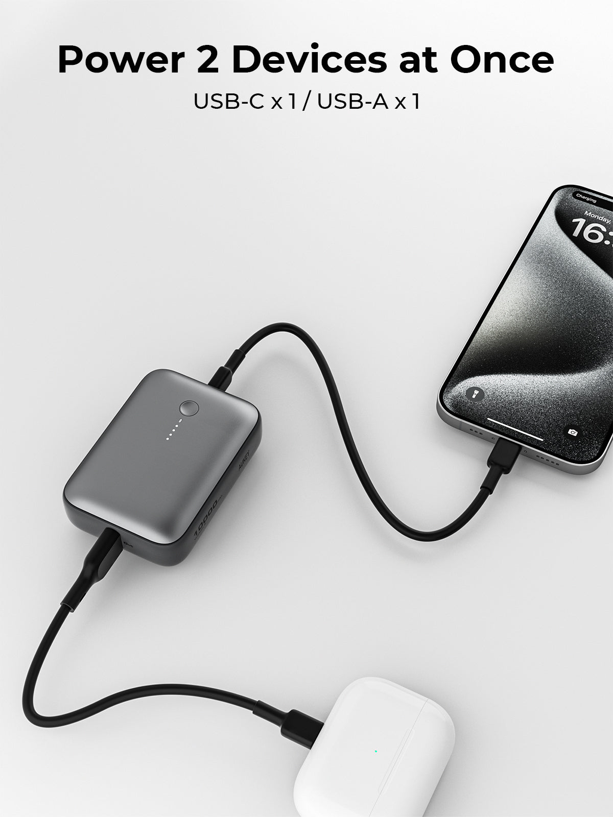 AUKEY Spark Mini 10000 Compact Fast Charging Power Bank (PB-Y55) V1089-LLTSAUN1053030
