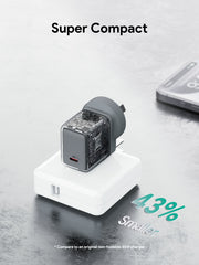 Aukey Comet 45W PD Fast Wall Charger GaN USB-C (PA-C2) V1089-LLTSAUN1056369VN