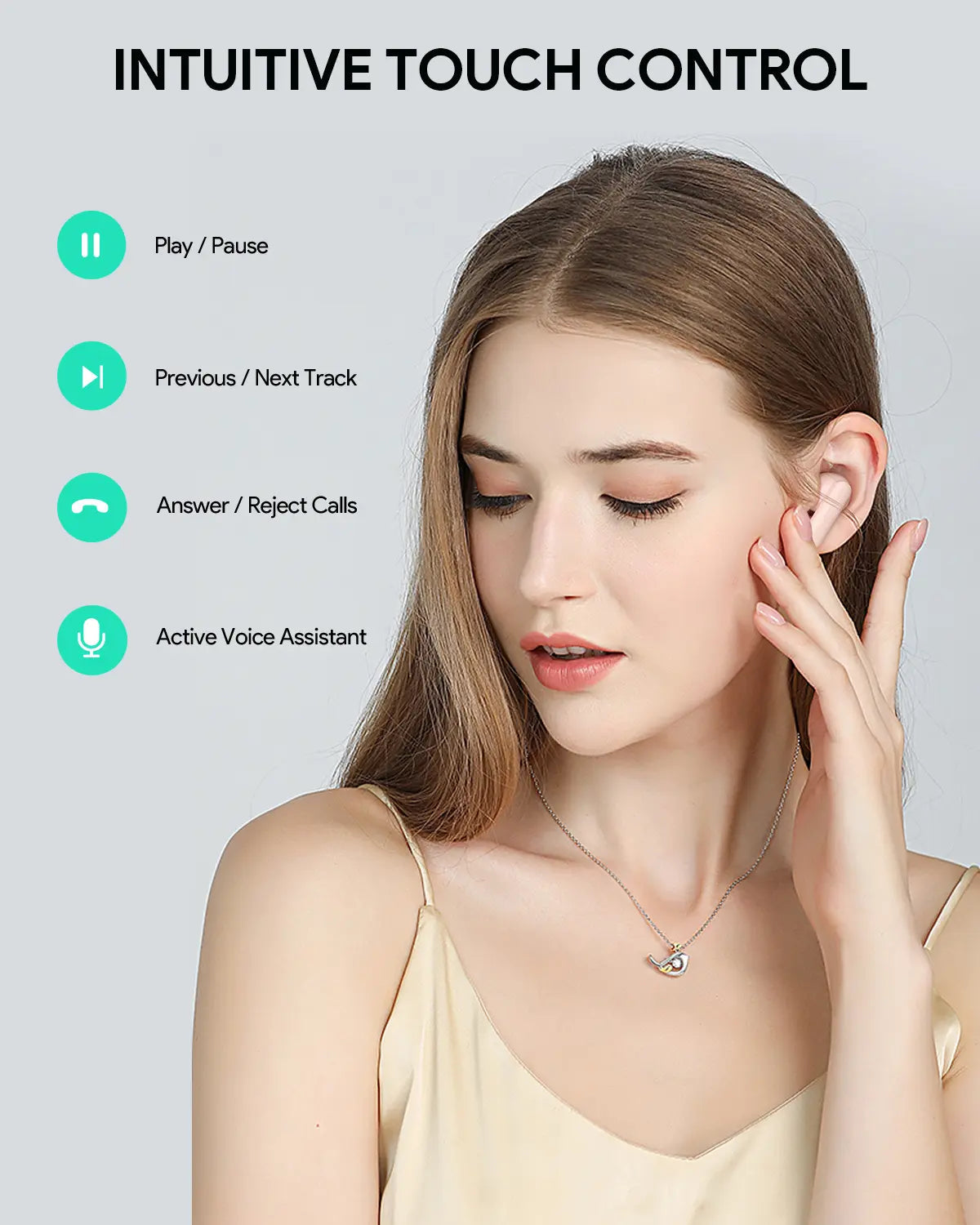 Aukey True Wireless Earbuds MOVE MINI S (EP-M1S) V1089-LLTSN1038854